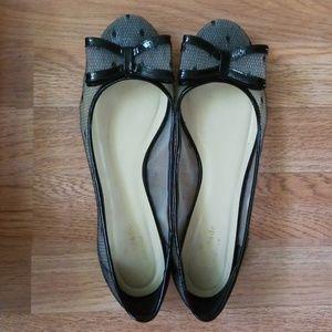 Kate Spade Bernice Black Dot Flats